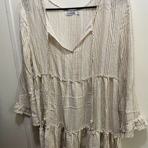 Blue Island Swimsuit Cover-Up